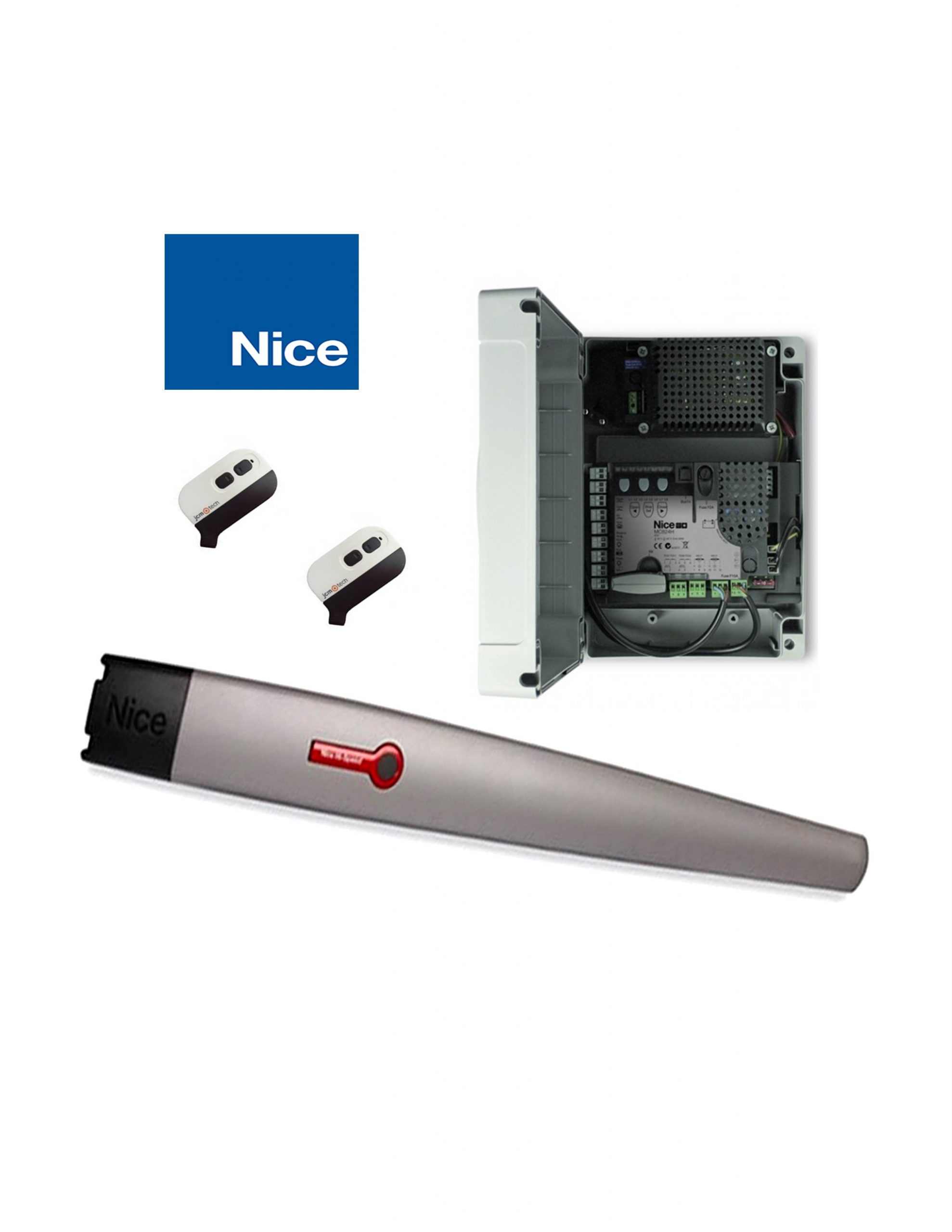 KIT BRAZO NICE TOONA TO5024 HS - RAPIDO - PARA PORTON DE HASTA 5 METROS  (IVA INCLUIDO)