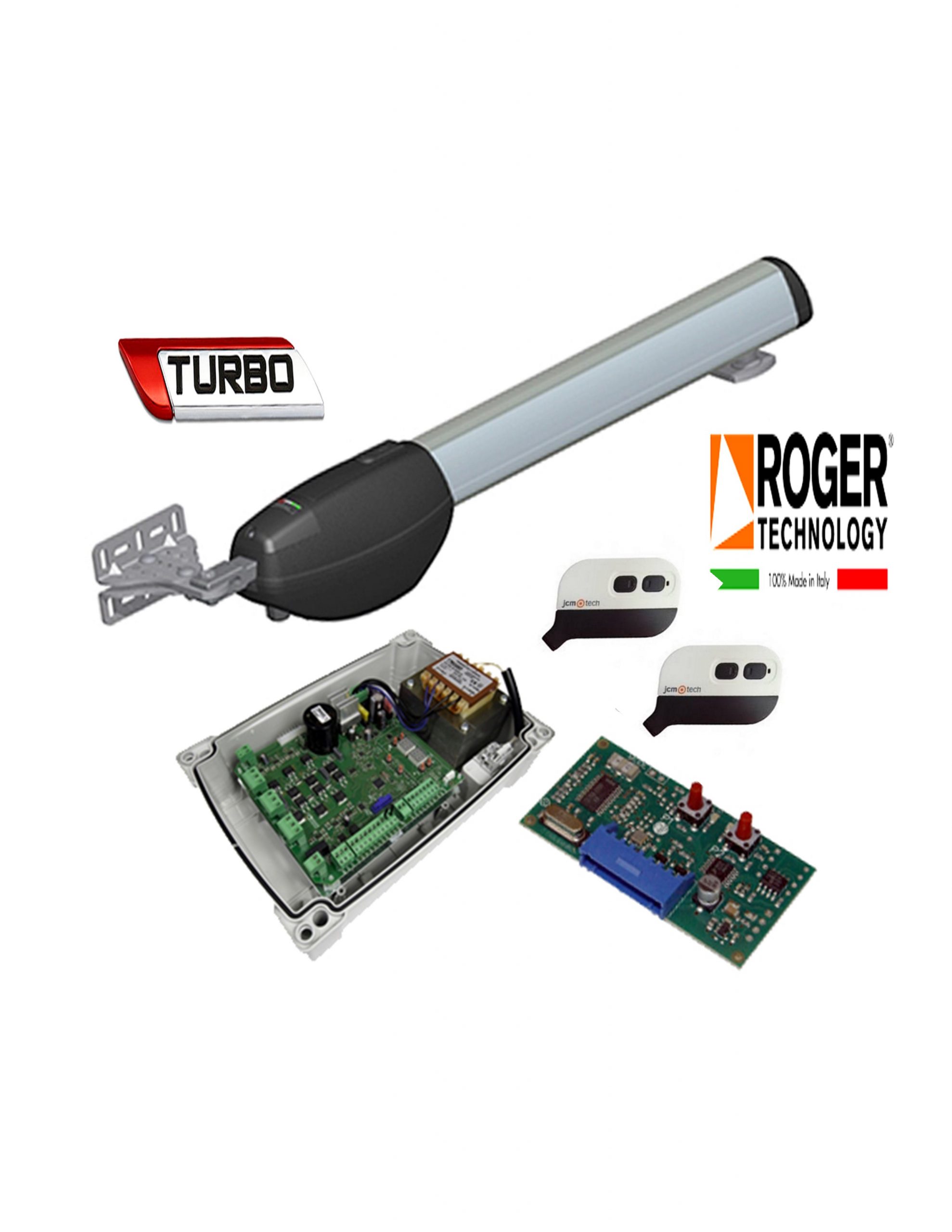 KIT BRAZO ROGER TECH - PARA PORTON DE HASTA 4 METROS  (IVA INCLUIDO)