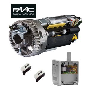 MOTOR FAAC R280 - PARA CORTINAS METALICAS ENRROLLABLES CON MUELLE, DE HASTA 280 KG (IVA INCLUIDO)