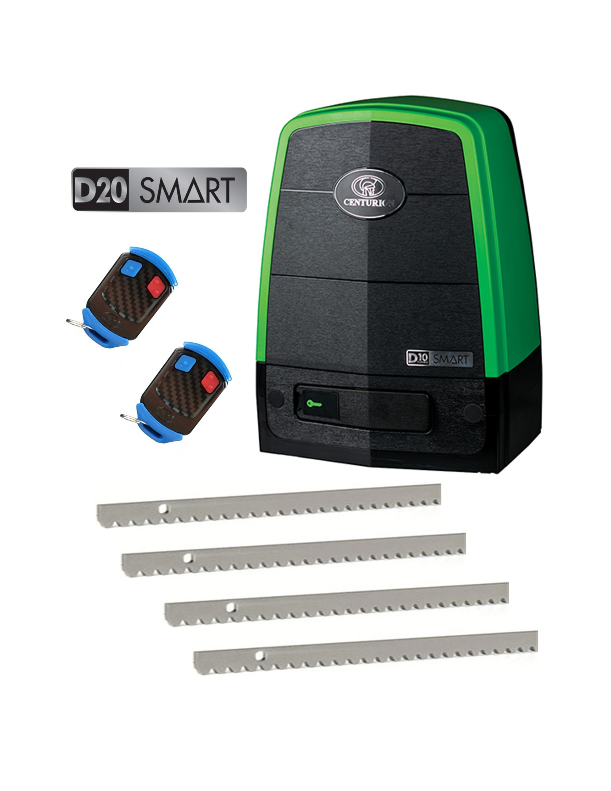 MOTOR RAPIDO CENTURION D20 SMART - KIT PARA PORTON HASTA 2000 KG (IVA INCLUIDO)