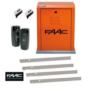 MOTOR FAAC C884- KIT PARA PORTON CORREDIZO HASTA 3500 KG - TRIFASICO 3HP (IVA INCLUIDO)