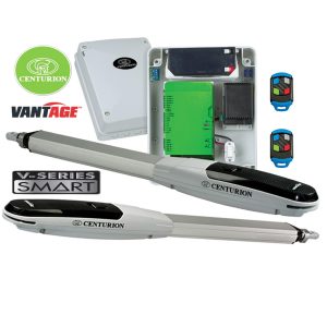 KIT DOBLE BRAZO RAPIDO CENTURION VANTAGE 400 HS SMART - PARA PORTON DOBLE HOJA DE HASTA 4 METROS 200KG CADA HOJA (IVA INCLUIDO)